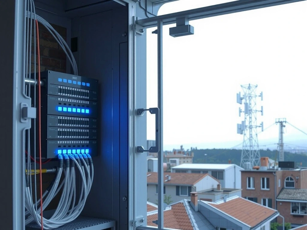 Nodo di rete in fibra ottica